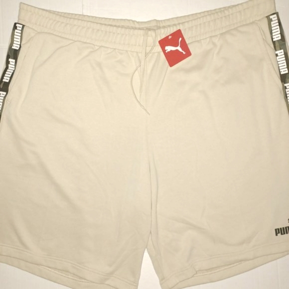 PUMA  MEN'S PLUS SIZE  CAMO PRINT SHORTS - Picture 7 of 7